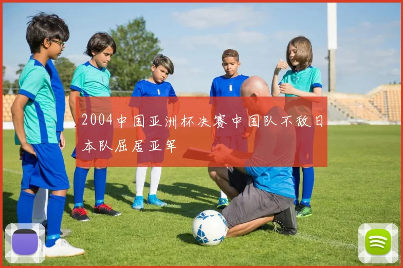 2004中国亚洲杯决赛中国队不敌日本队屈居亚军
